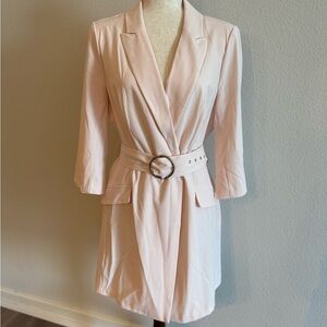 VENUS Pink Midi Dress